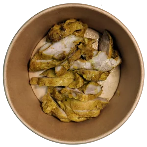 muslos de pollo marinados con yogur