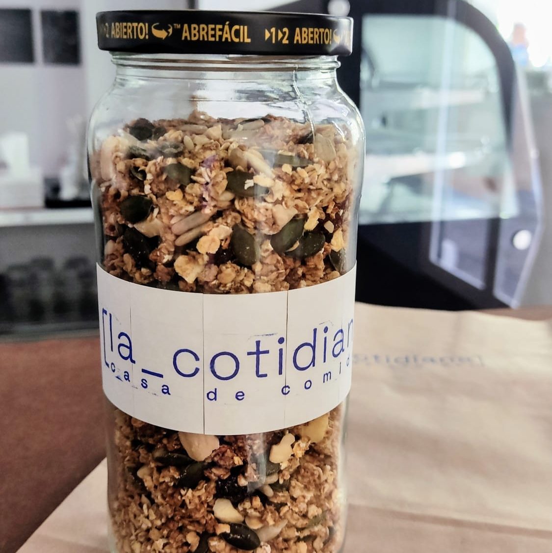 granola casera sin azúcar